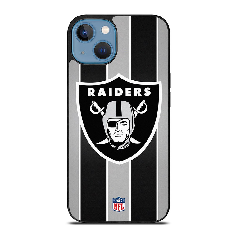OAKLAND RAIDERS STRIPE LOGO iPhone 13 Case