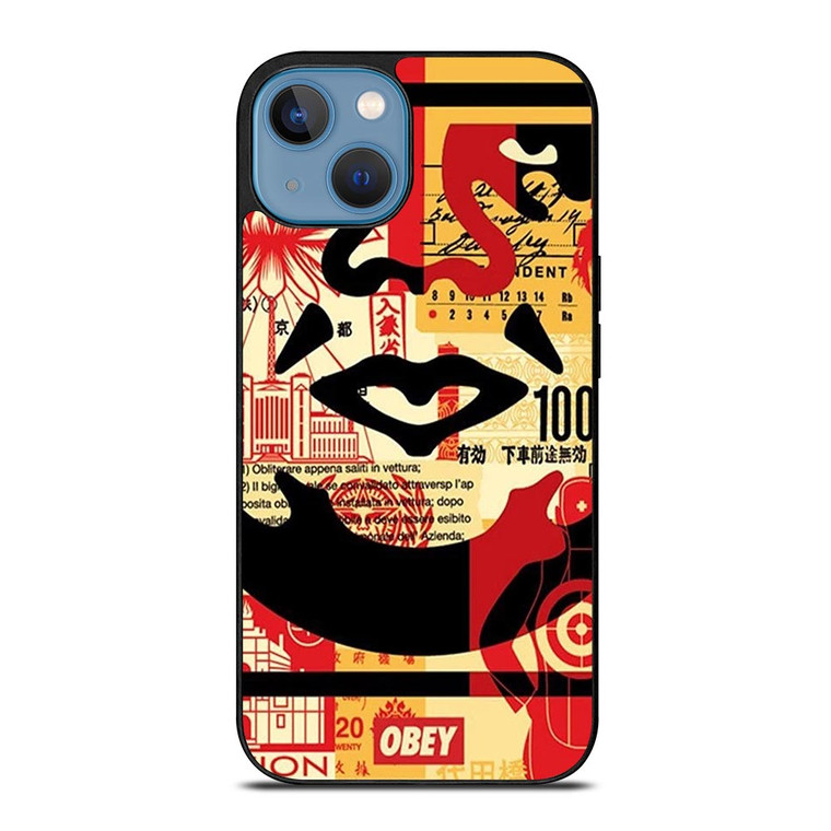 OBEY COLLAGE iPhone 13 Case