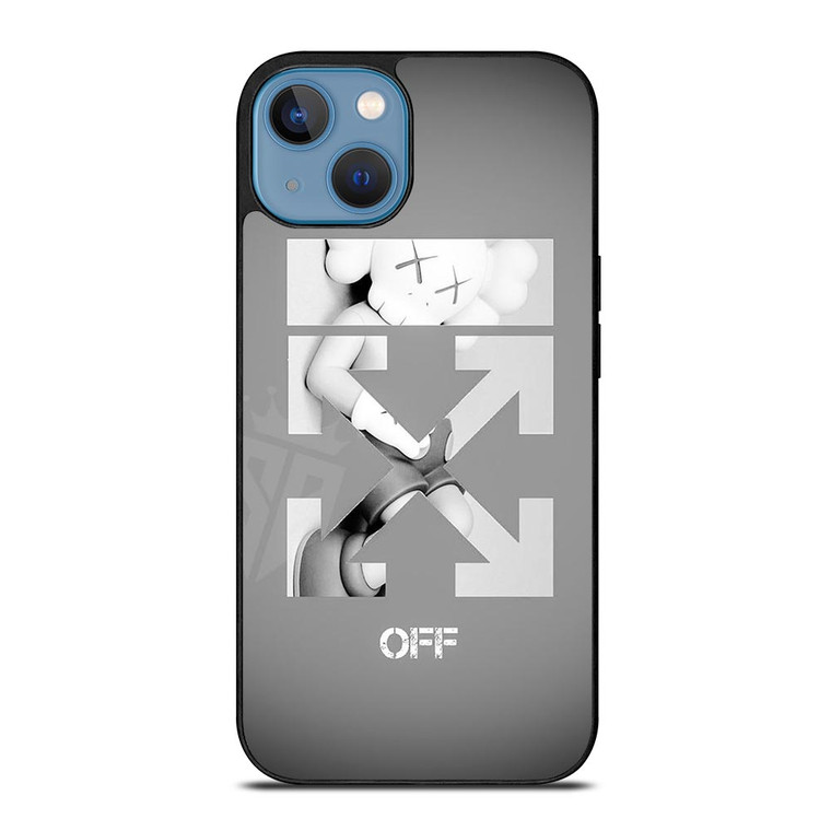OFF WHITE KAWS iPhone 13 Case