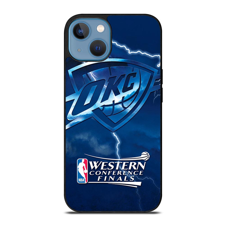 OKLAHOMA CITY THUNDER BASKETBALL iPhone 13 Case