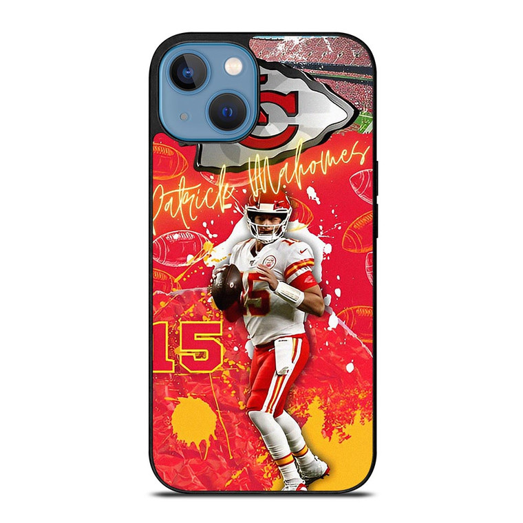 PATRICK MAHOMES FOOTBALL NFL iPhone 13 Case