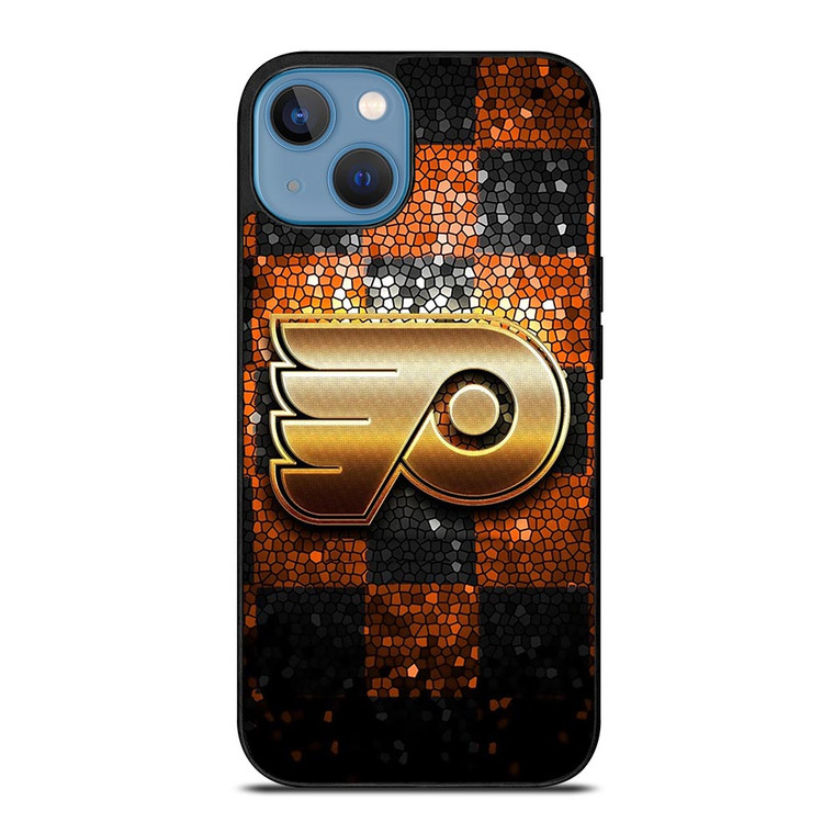 PHILADELPHIA FLYERS GLAMOUR LOGO iPhone 13 Case