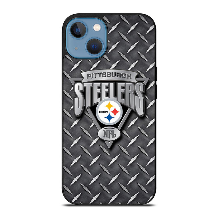 PITTSBURGH STEELERS METAL LOGO iPhone 13 Case