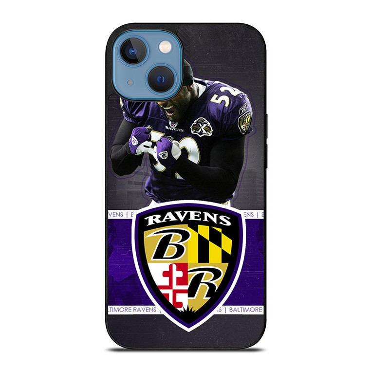 RAY LEWIS BALTIMORE RAVENS FOOTBALL iPhone 13 Case