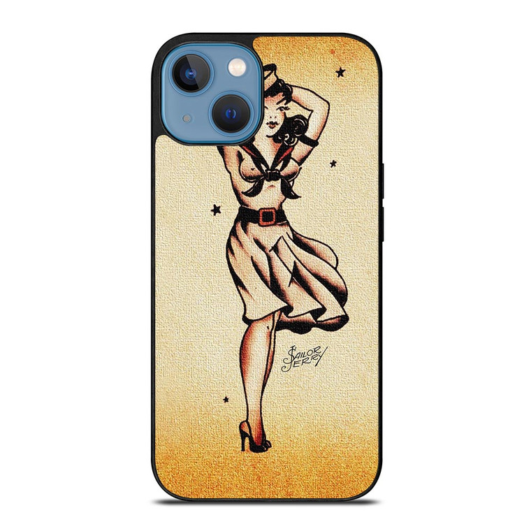 SAILOR JERRY TATTOO GIRL iPhone 13 Case