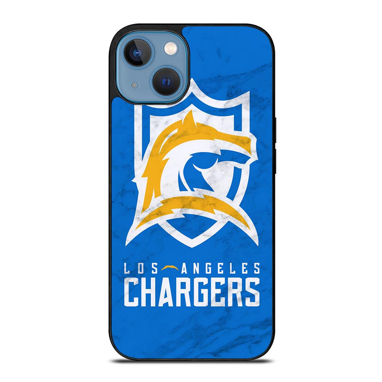 SAN DIEGO CHARGERS MARBEL iPhone 13 Case SAN DIEGO CHARGERS MARBEL iPhone 13 Case