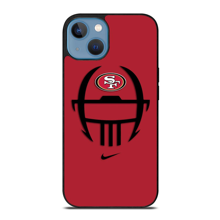 SAN FRANCISCO 49ERS NFL NIKE iPhone 13 Case SAN FRANCISCO 49ERS NFL NIKE iPhone 13 Case