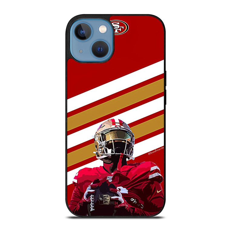 San Francisco 49ers STRIPS NFL iPhone 13 Case San Francisco 49ers STRIPS NFL iPhone 13 Case