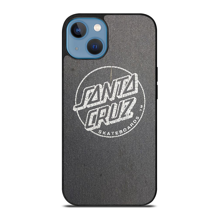 SANTA CRUZ SKATEBOARD LOGO ASPHALT iPhone 13 Case