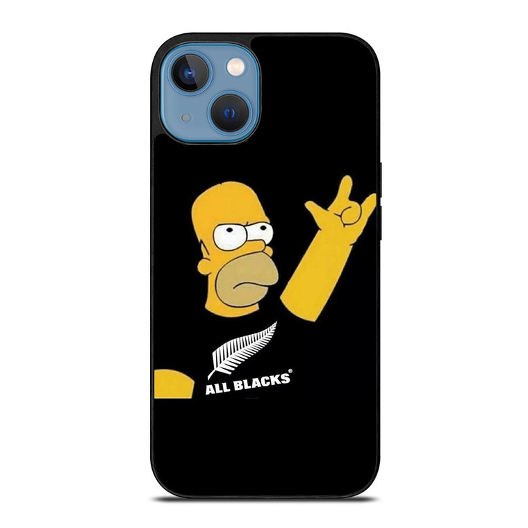 SIMPSON ALL BLACKS iPhone 13 Case