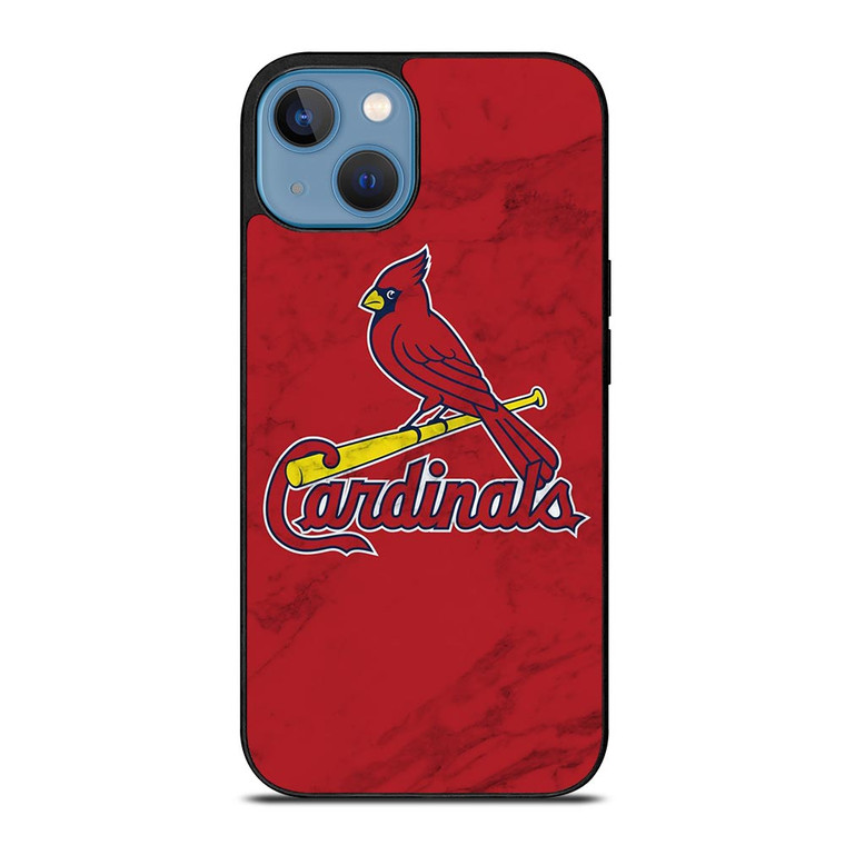 ST LOUIS CARDINALS MARBLE iPhone 13 Case