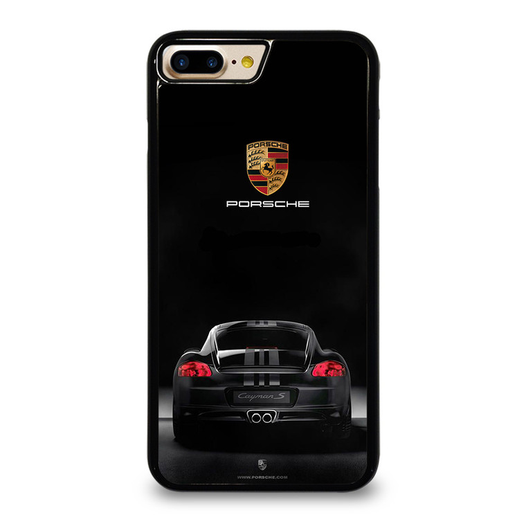PORSCHE CAYMAN S BLACK iPhone 7 Plus Case