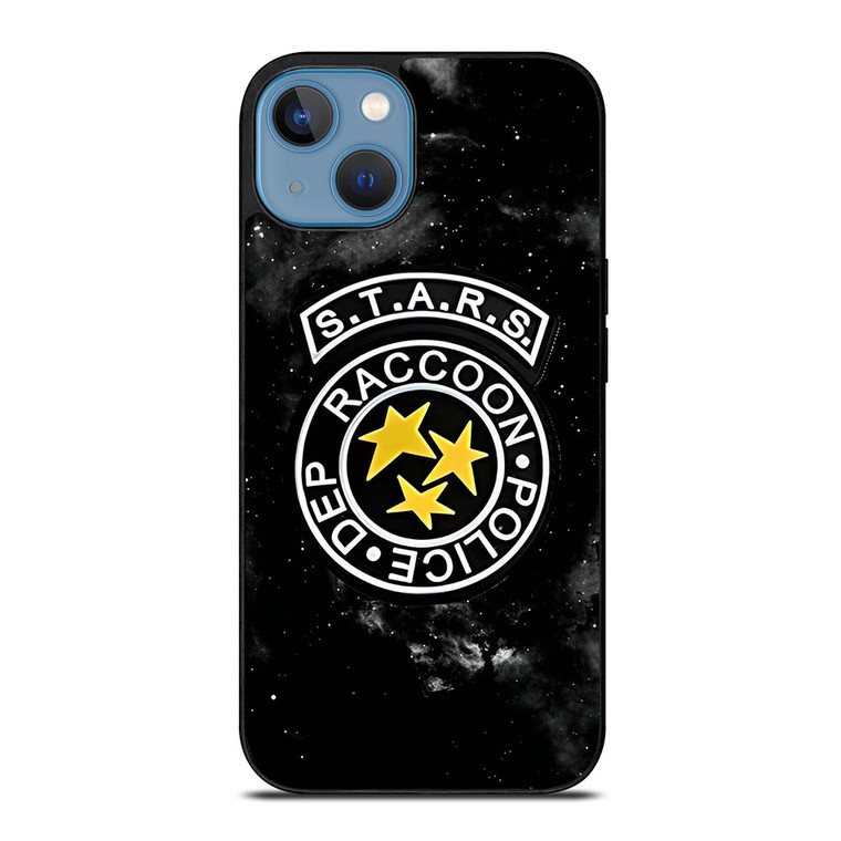 STARS RACCOON POLICE DEP BADGE 3 iPhone 13 Case