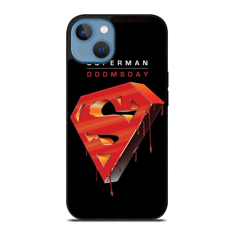 SUPERMAN DOOMSDAY LOGO iPhone 13 Case