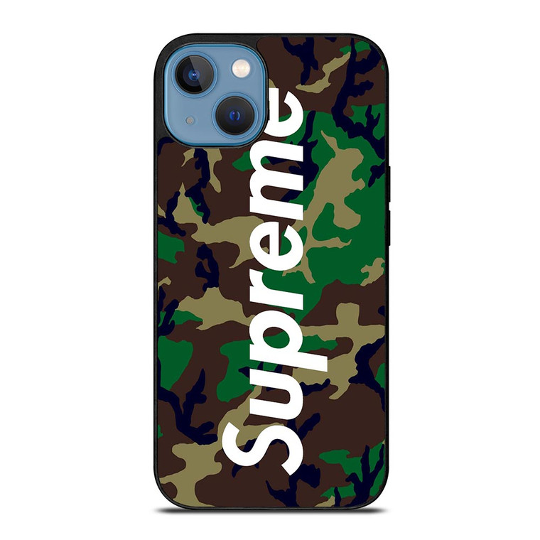 SUPREME CAMO iPhone 13 Case