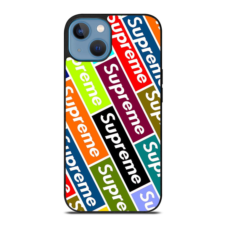 SUPREME COLORFULL iPhone 13 Case