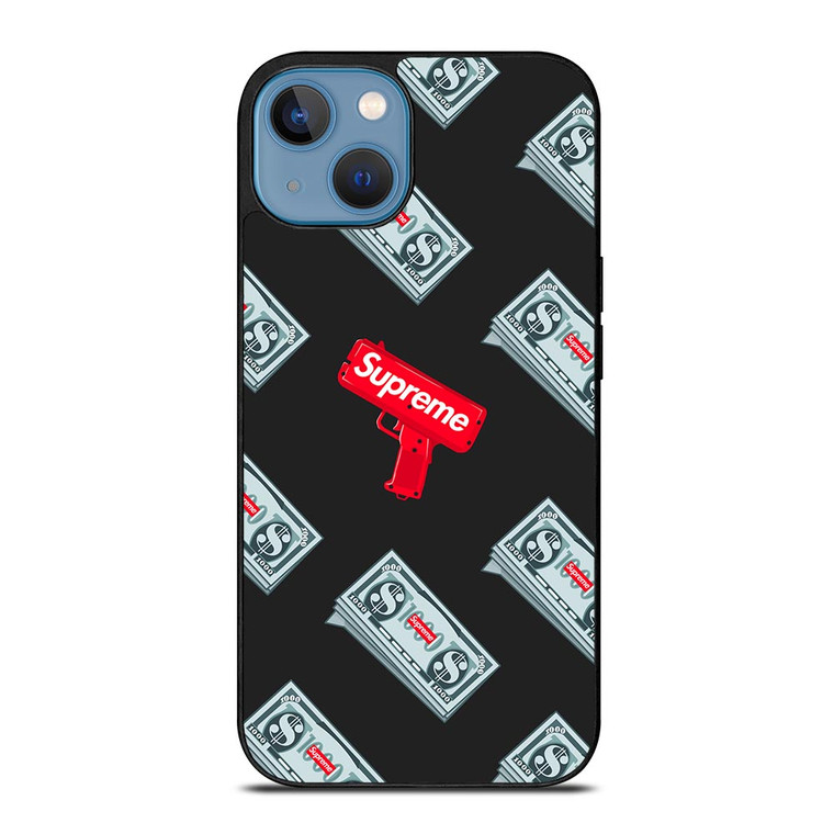 SUPREME MONEY GUN iPhone 13 Case