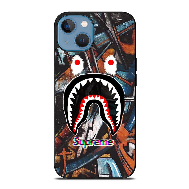 SUPREME X BAPE ABSTRACTIVE iPhone 13 Case SUPREME X BAPE ABSTRACTIVE iPhone 13 Case