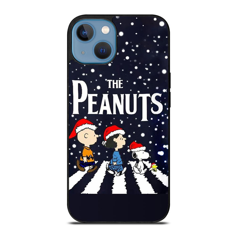THE PEANUTS SNOOPY BEATLES CHRISTMAS iPhone 13 Case