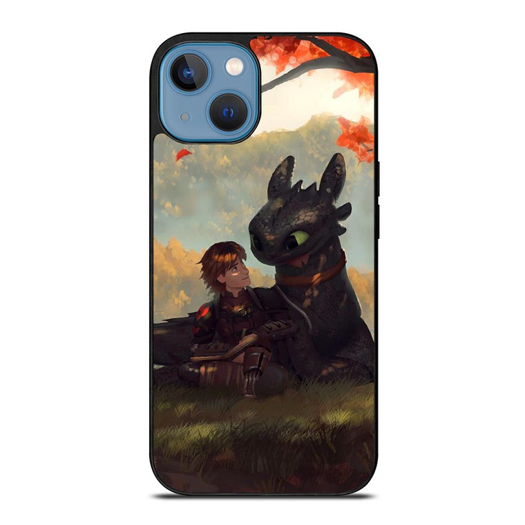 TOOTHLESS AND HICCUP ART iPhone 13 Case