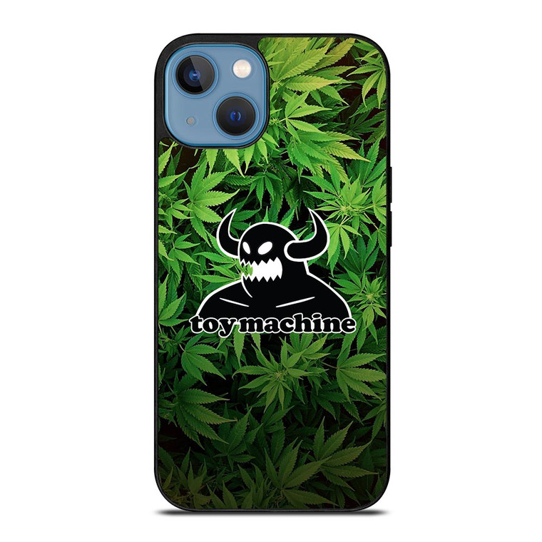 TOY MACHINE SKATEBOARD WEED iPhone 13 Case