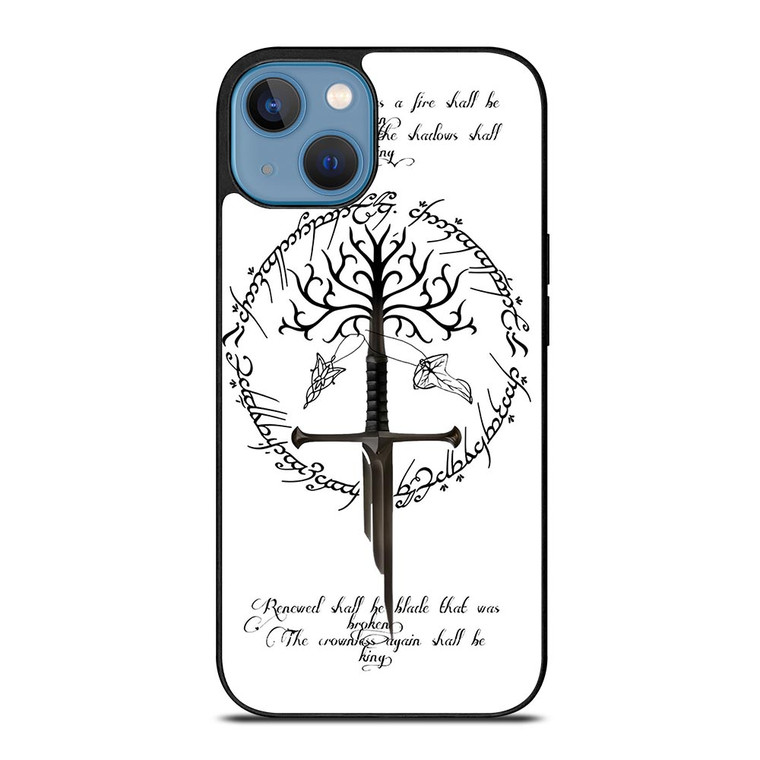 TREE LORD OF THE RING SWORD iPhone 13 Case TREE LORD OF THE RING SWORD iPhone 13 Case