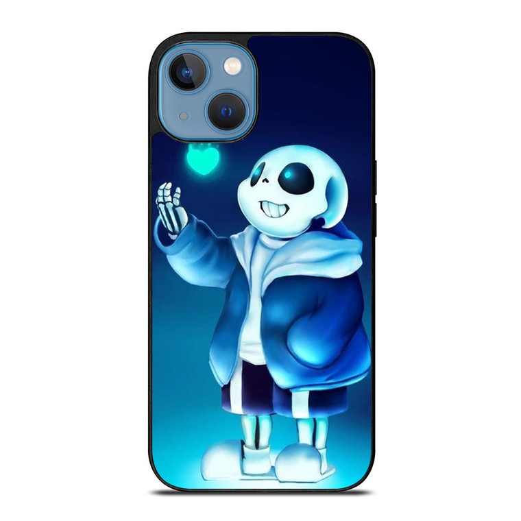 UNDERTALE GLOWING LOVE SYMBOL iPhone 13 Case