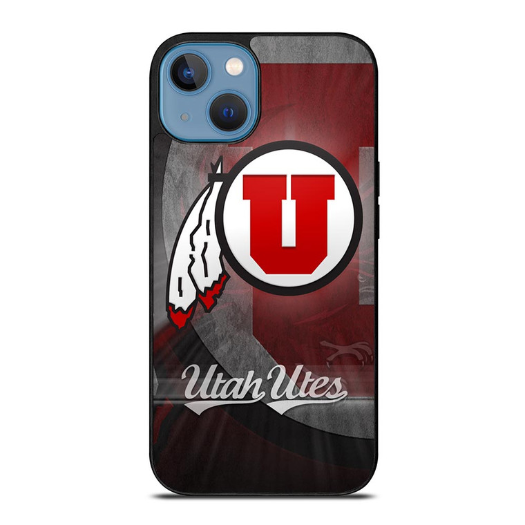 UTAH UTES FOOTBALL LOGO iPhone 13 Case