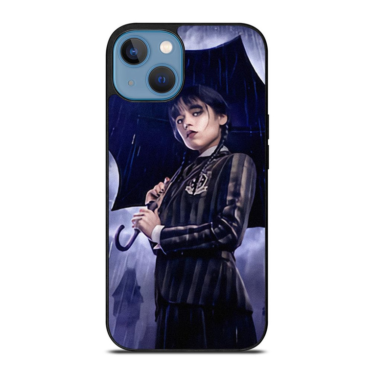 WEDNESDAY ADDAMS JENNA ORTEGA MOVIES iPhone 13 Case