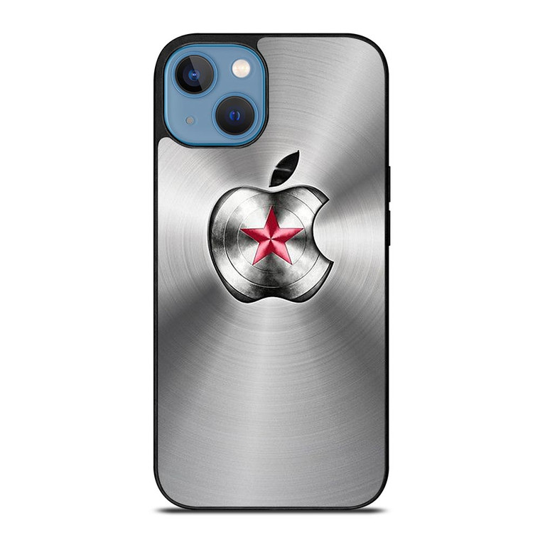 WINTER SOLDIER APPLE LOGO iPhone 13 Case