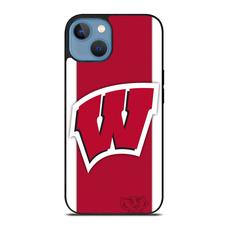 WISCONSIN BADGERS LOGO iPhone 13 Case