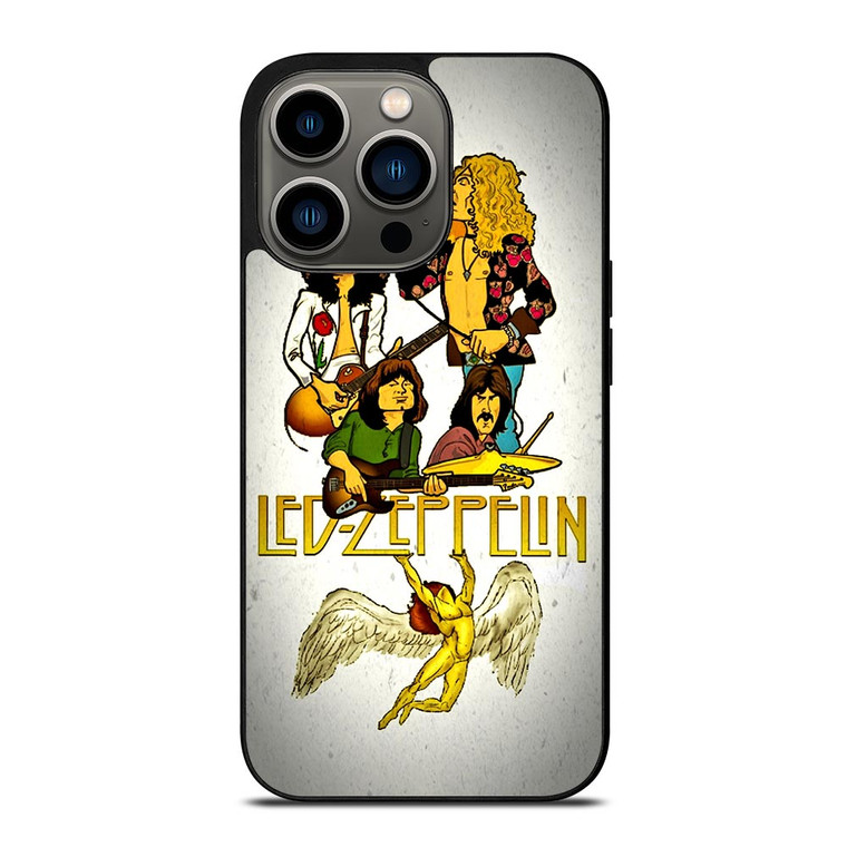LED ZEPPELIN CARTOON iPhone 13 Pro Case