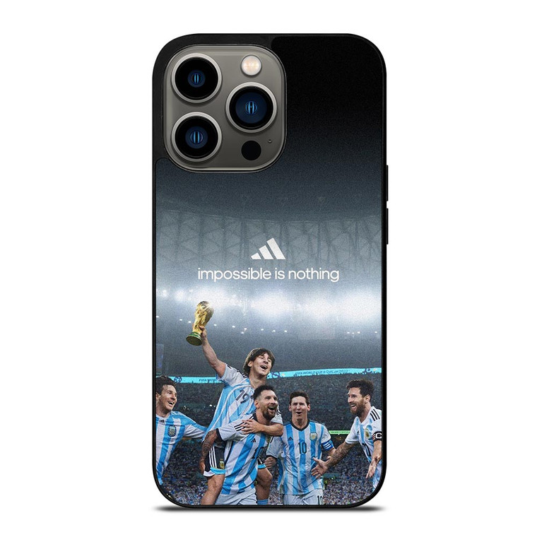 LIONEL MESSI IMPOSSIBLE IS NOTHING ADIDAS iPhone 13 Pro Case