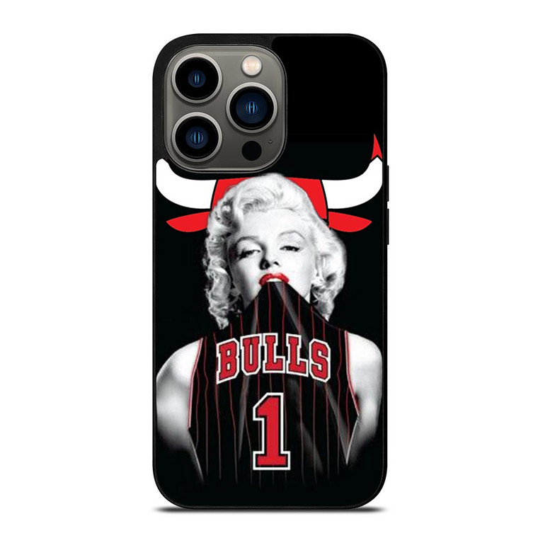 MARILYN MONROE CHICAGO BULLS NBA iPhone 13 Pro Case