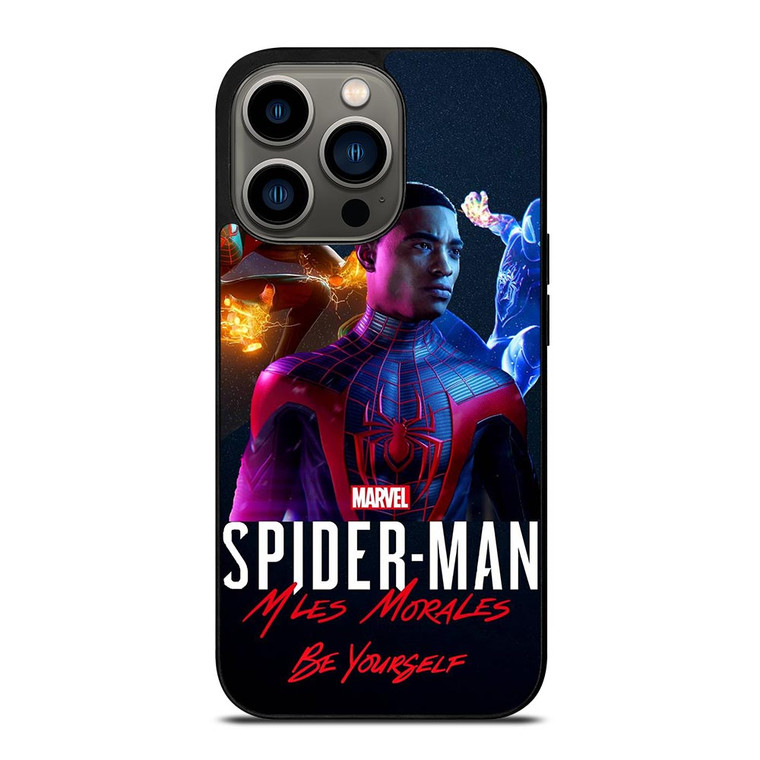 MARVEL SPIDERMAN MILES MORALES POSTER iPhone 13 Pro Case