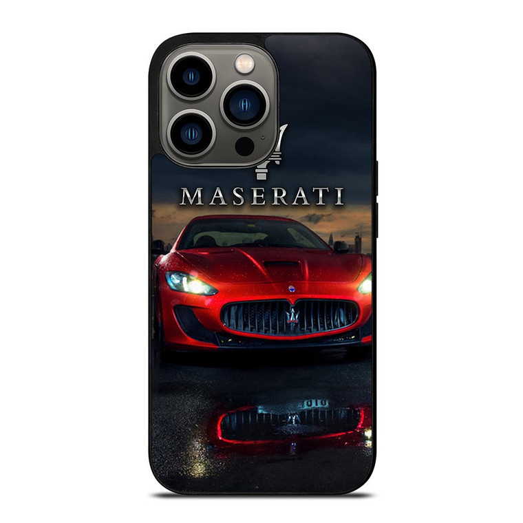 MASERATI RED CAR LOGO iPhone 13 Pro Case