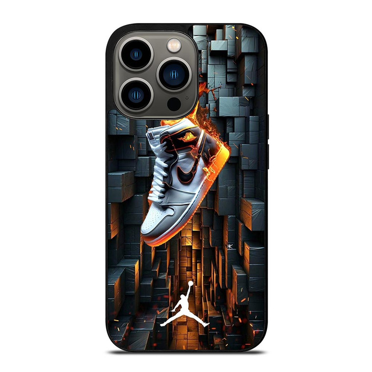 MICHAEL JORDAN AIR SHOES iPhone 13 Pro Case