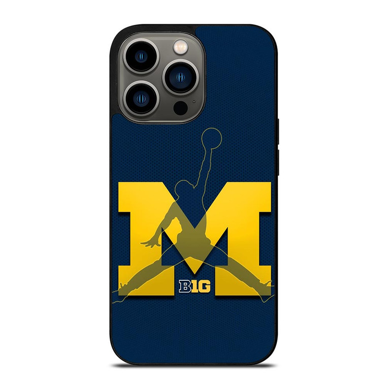 MICHIGAN WOLVERINES AIR JORDAN iPhone 13 Pro Case