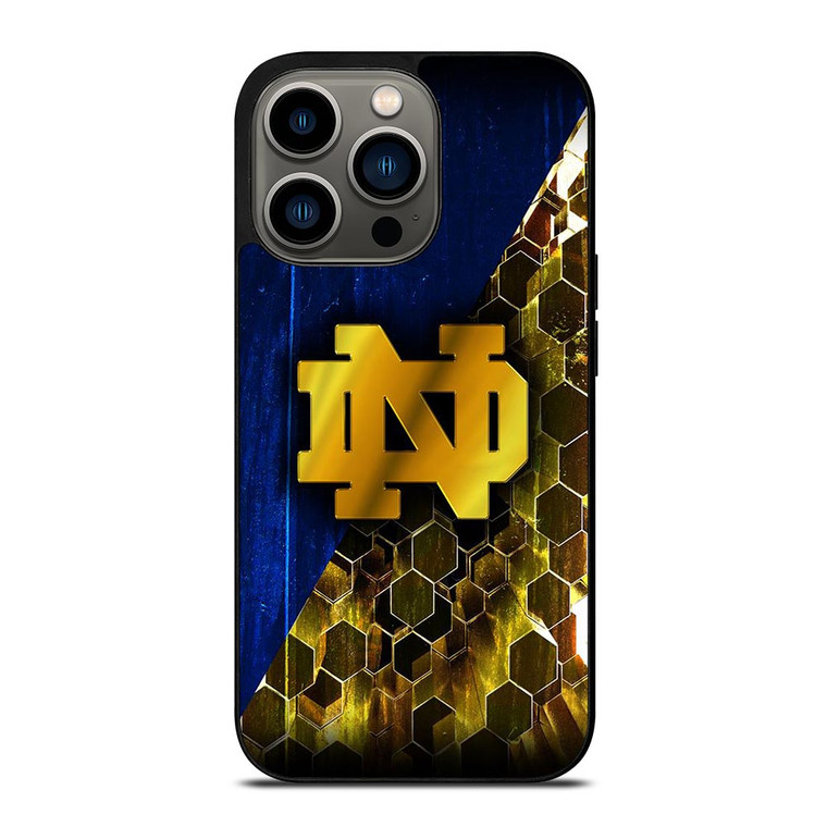 NOTRE DAME FIGHTING IRISH GOLDEN LOGO iPhone 13 Pro Case