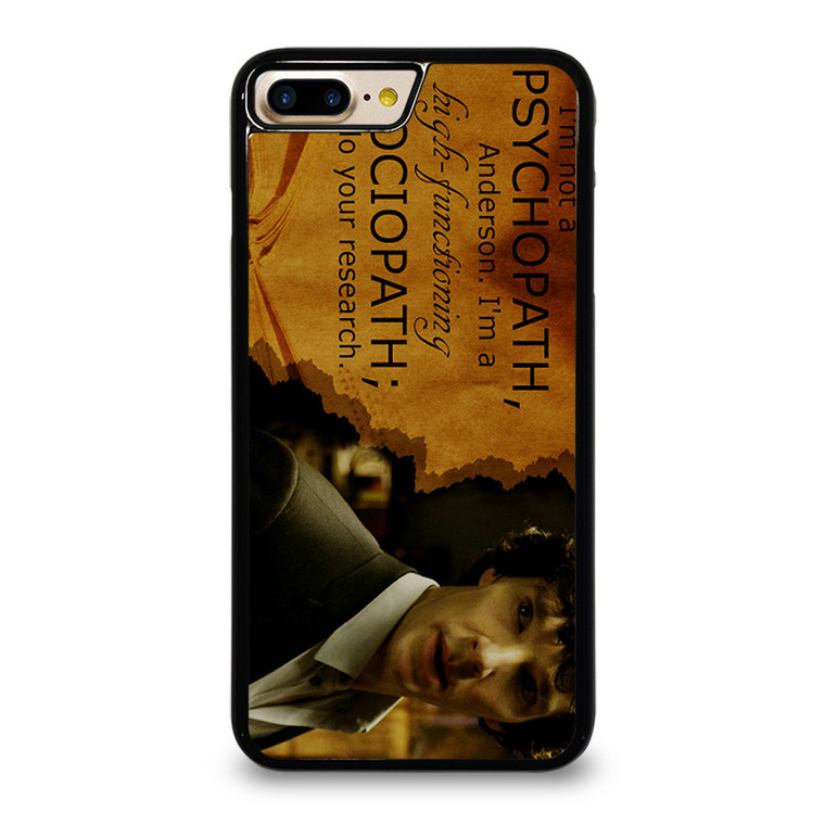 SHERLOCK HOLMES PSYCHOPATH iPhone 7 Plus Case