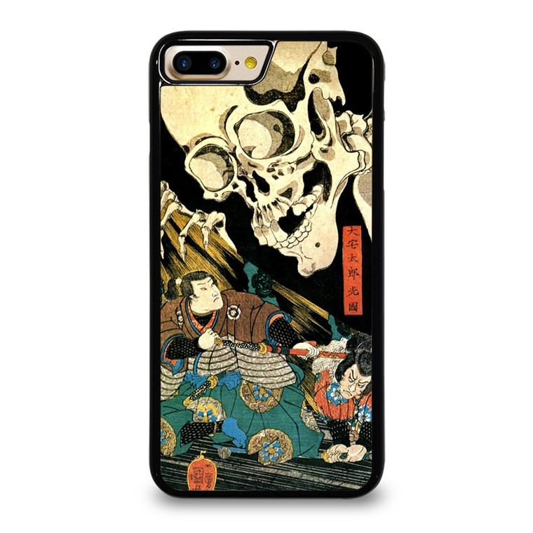 SKULL JAPANESE ART STYLE iPhone 7 Plus Case
