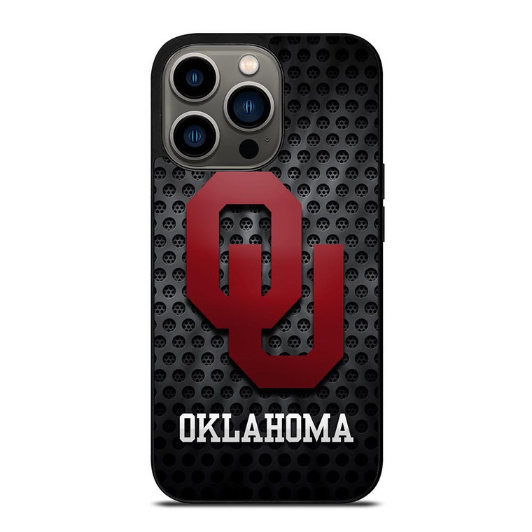 OKLAHOMA SOONERS LOGO iPhone 13 Pro Case