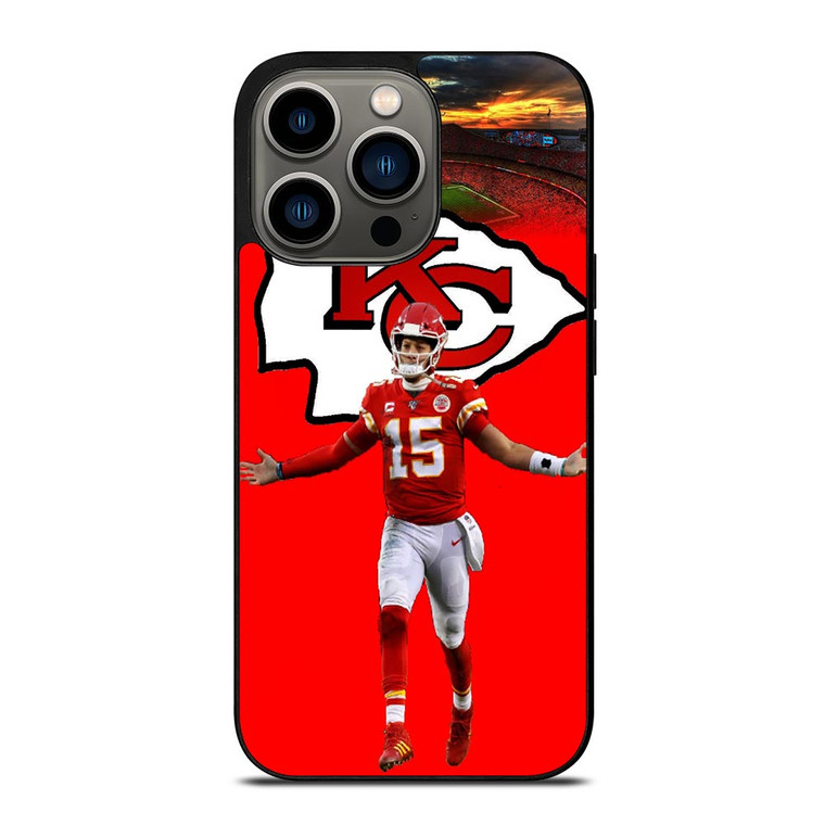 PATRICK MAHOMES KC CHIEFS LOGO iPhone 13 Pro Case