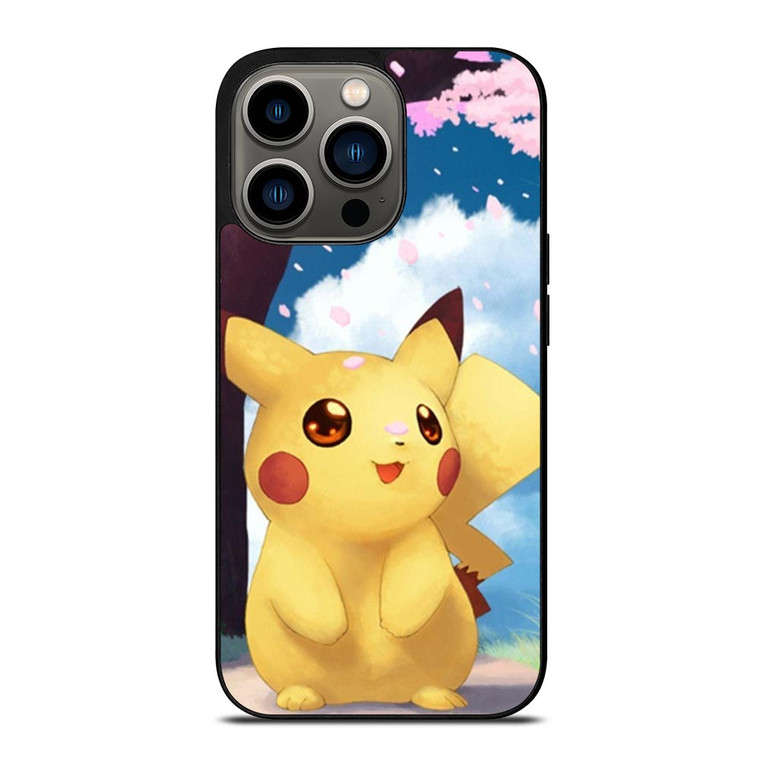 PIKACHU POKEMON CUTE iPhone 13 Pro Case