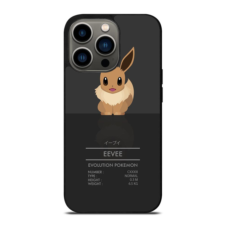 POKEMON EEVEE ABILITY iPhone 13 Pro Case