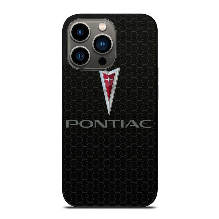 PONTIAC AUTOMOBILE LOGO METAL iPhone 13 Pro Case