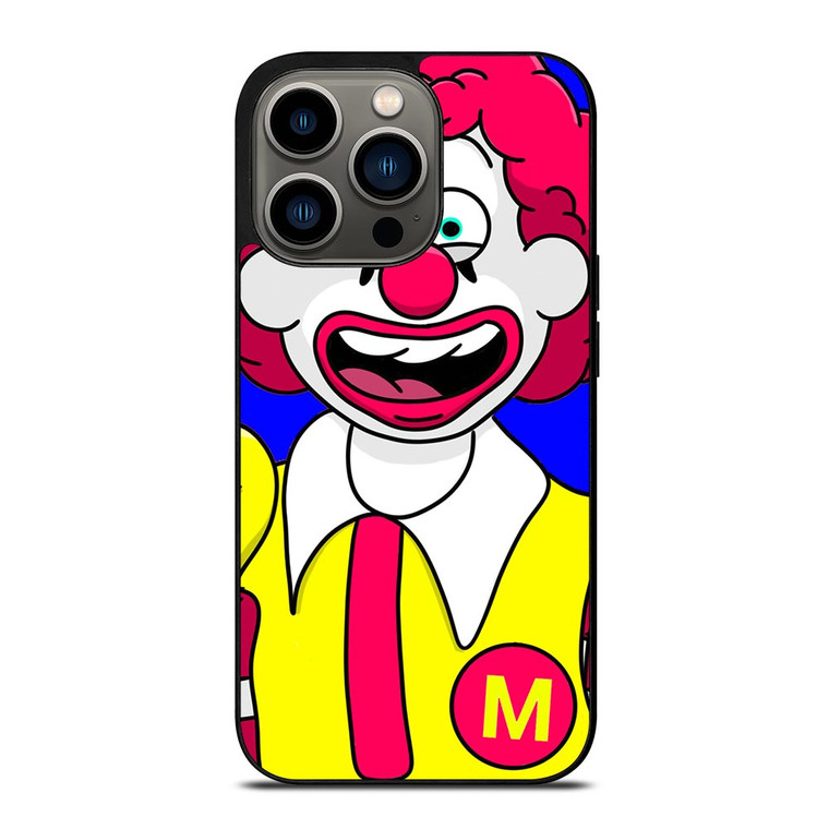 RONALD MCDONALDS MASCOT CARTOON iPhone 13 Pro Case RONALD MCDONALDS MASCOT CARTOON iPhone 13 Pro Case