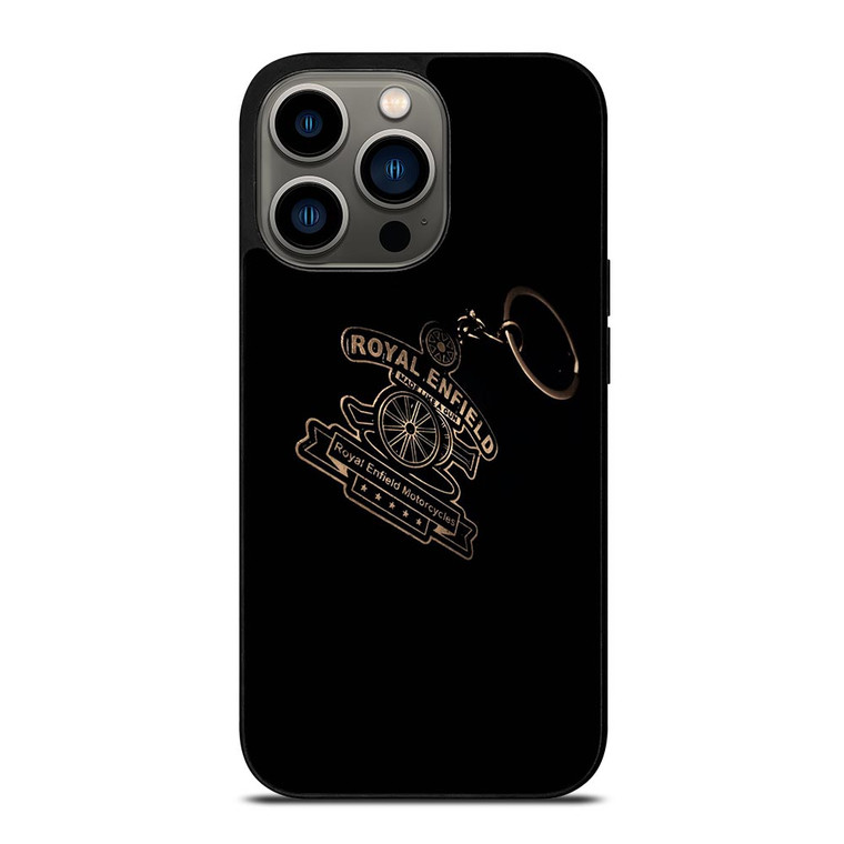 ROYAL ENFIELD KEY CHAN BLACK LOGO iPhone 13 Pro Case
