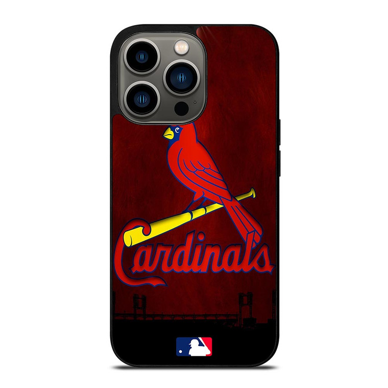 SAINT LOUIS CARDINALS MLB RED LOGO iPhone 13 Pro Case SAINT LOUIS CARDINALS MLB RED LOGO iPhone 13 Pro Case