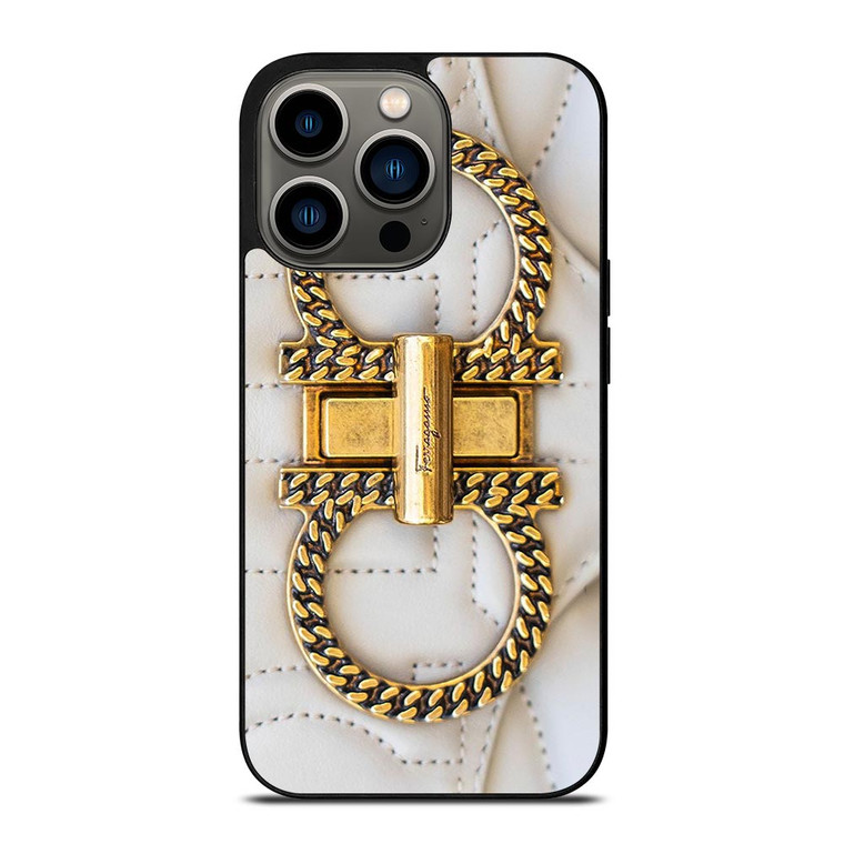 SALVATORE FERRAGAMO EMBLEM iPhone 13 Pro Case